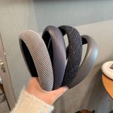 DARK GREY HIGH TOP HEADBAND_CWAHA2388