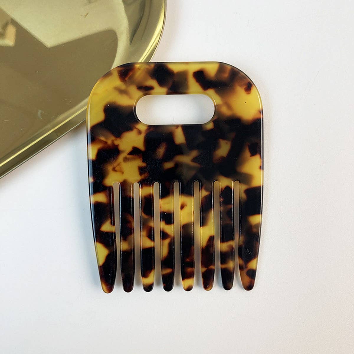 ELEGANT ACETATE HOLLOW HAIR CLIP COMB SET_CWMM6436