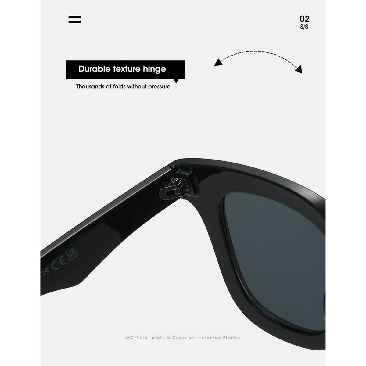 Wide Frame Dandy Sunglasses_Cwasg0103