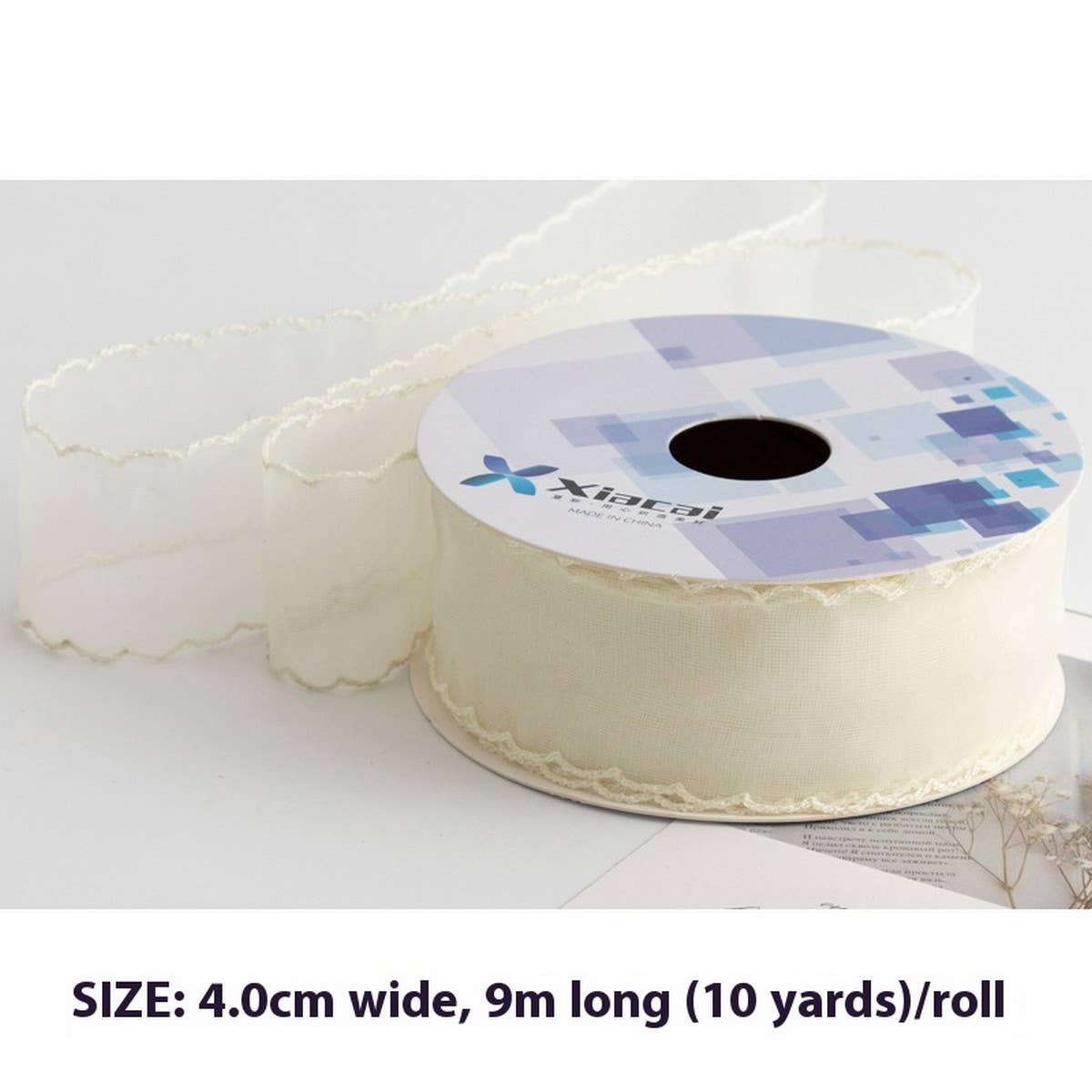 CURVED LACE HANDMADE MATERIALS DIY RIBBON_CWMM5791