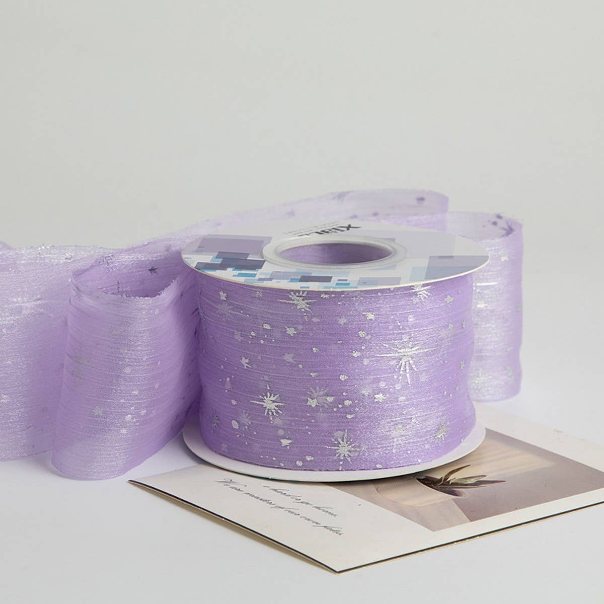 STARRY SKY PLEATED YARN HANDMADE DIY RIBBON_CWMM5760