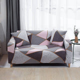 STRETCH SOFA COVER SOLID PRINT ALL IN ONE FIT_CWMM8309