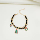 NEW CHRISTMAS STYLE MULTI LAYER CHAIN BRACELET_CWAJE1859
