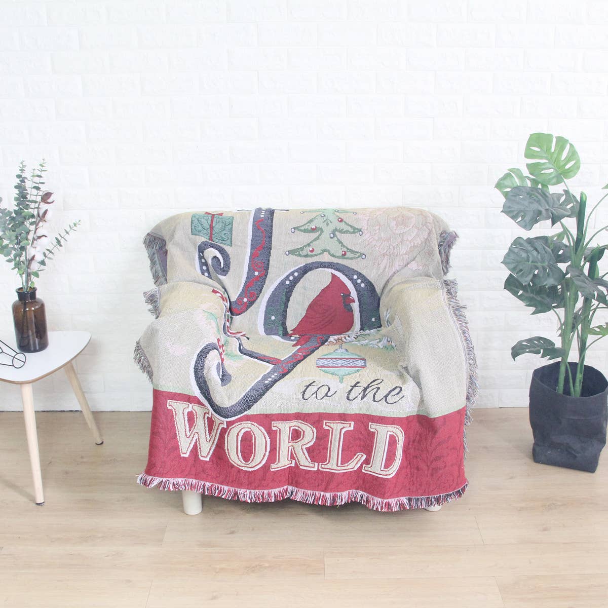 JACQUARD SOFA BLANKET CAMPING BLANKET_CWMM0410