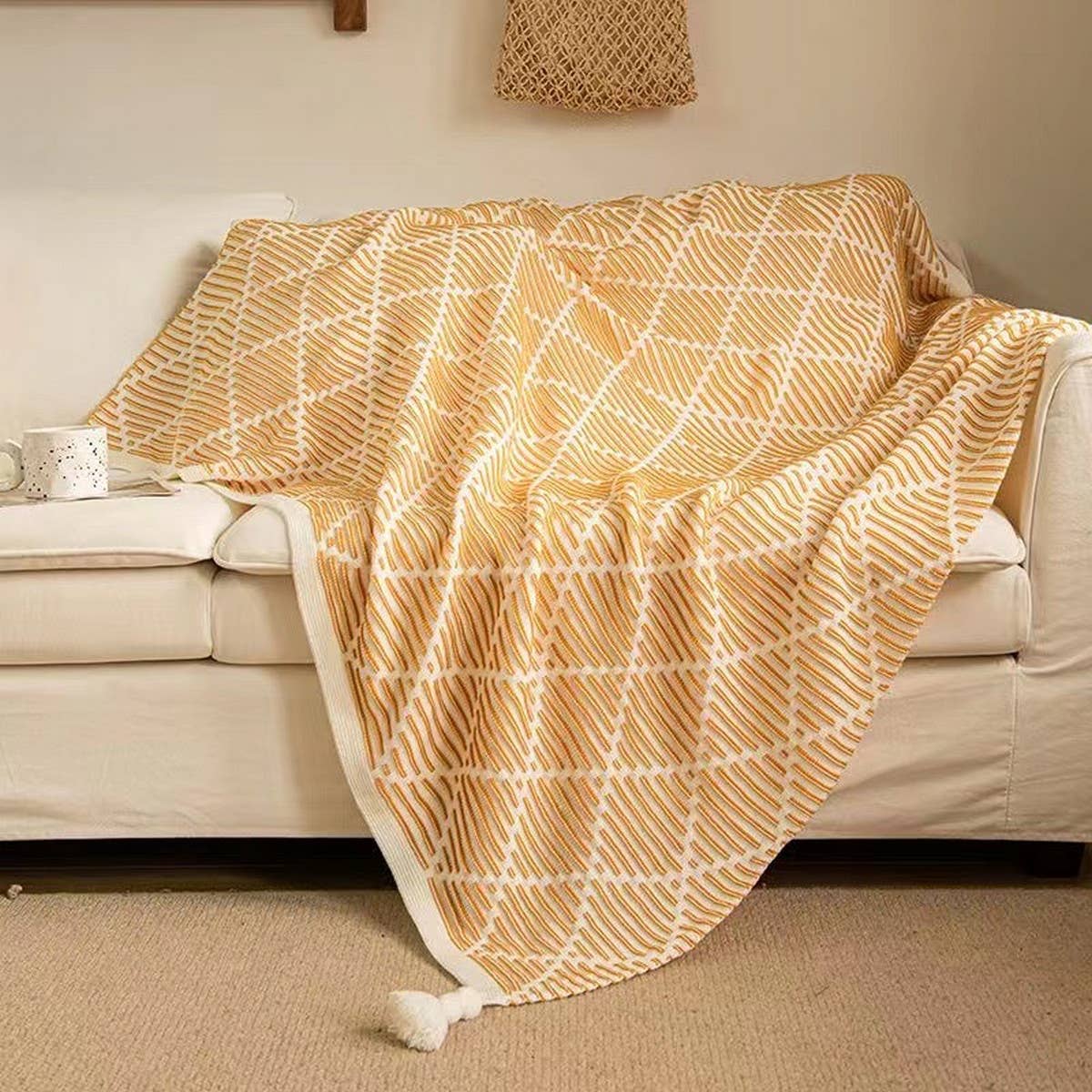 HOUSEHOLD LEISURE SOFA BLANKET COVER BLANKET_CWMM0414
