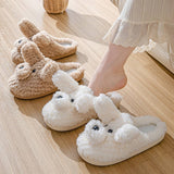 HOME CARTOON PUPPY COTTON SLIPPERS_CWSHS0839