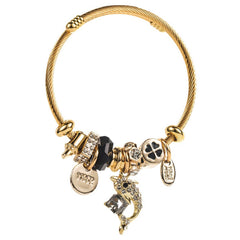 LUXURY BEADED BRACELET WITH DOLPHIN CHARM_CWMM8615