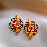 Cwaje4881_Niche Retro High-End Luxury Earrings