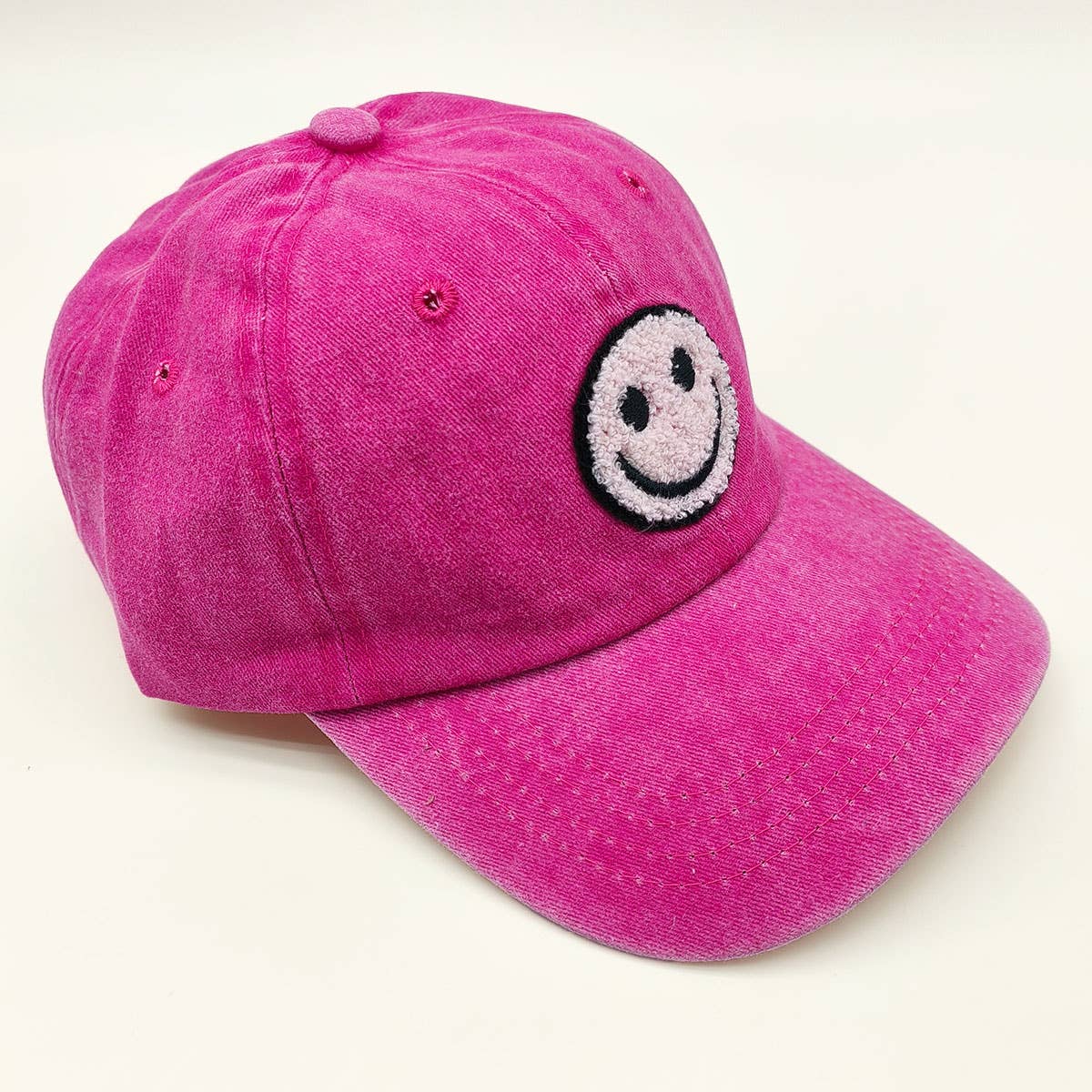 SMILEY FACE PARENT CHILD BASEBALL CAP SUN HATCWAH1241