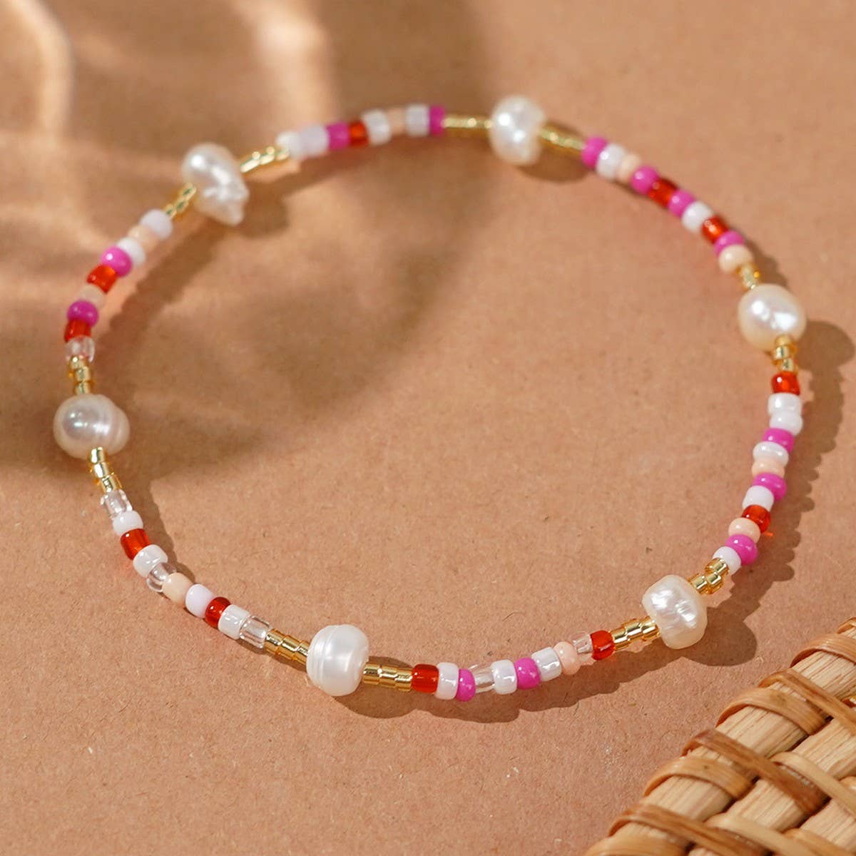 PEARL BRACELET COLORFUL RICE BEADS BRACELET_CWMM3850