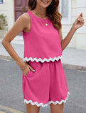Comfortable Solid Color Two-Piece Set – Lightweight & Relaxed