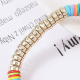 6PCS COLOR BLOCK BEADED BRACELET_CWAJE0440