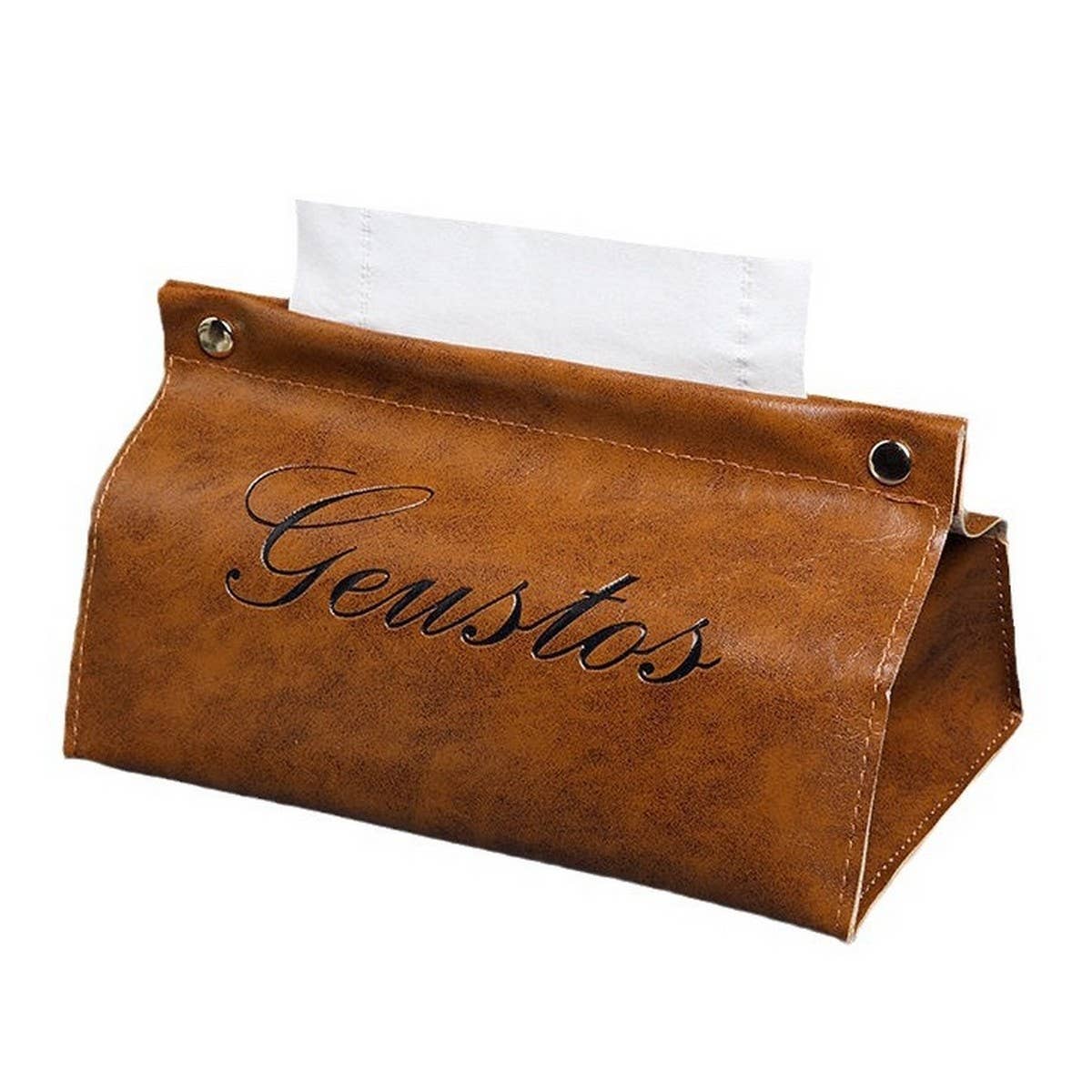 LIGHT LUXURY CAR HOUSEHOLD LEATHER TISSUE BOX_CWMM2259