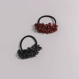 Vintage Bead Elastic Hair Tie Boho Simple Style