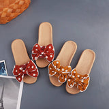 LINEN INDOOR SLIPPERS FOR WOMEN NON SLIP_CWSHF0208