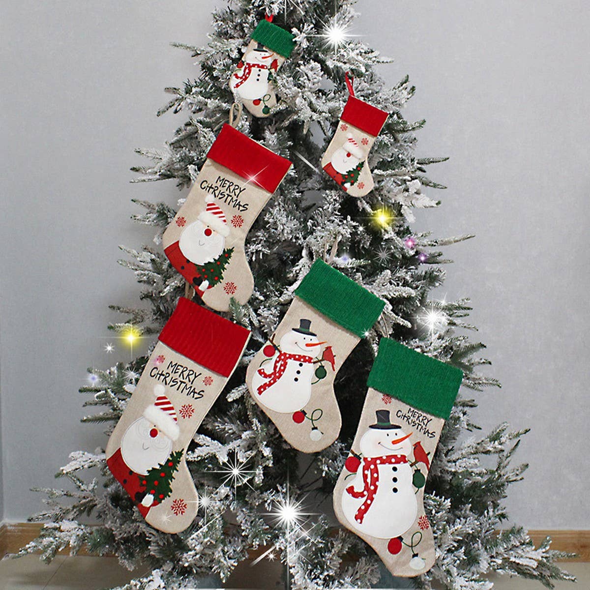 SANTA CANDY STOCKING CHRISTMAS TREE ORNAMENT_CWMS1453