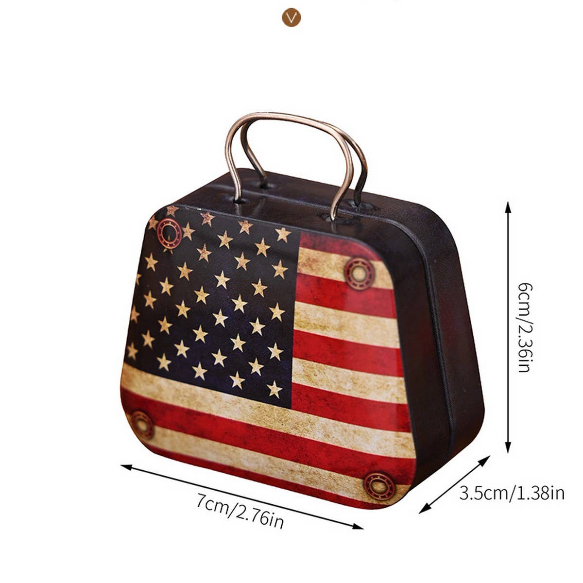 Cwmm10276_Creative Tin Handbag Gift Box For Christmas
