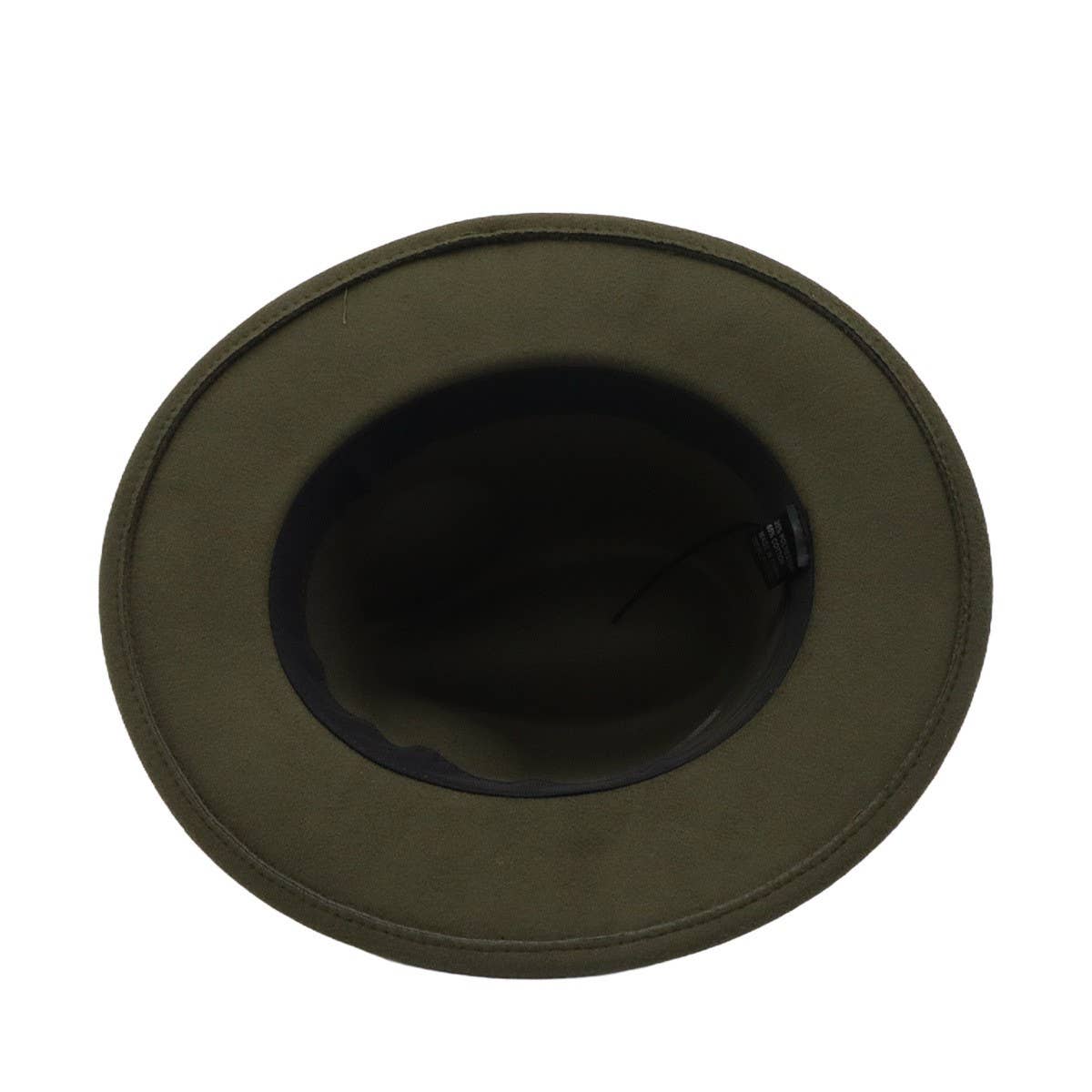 MEN WOMEN RETRO WOOL BLEND FEDORA HAT _CWAH04393
