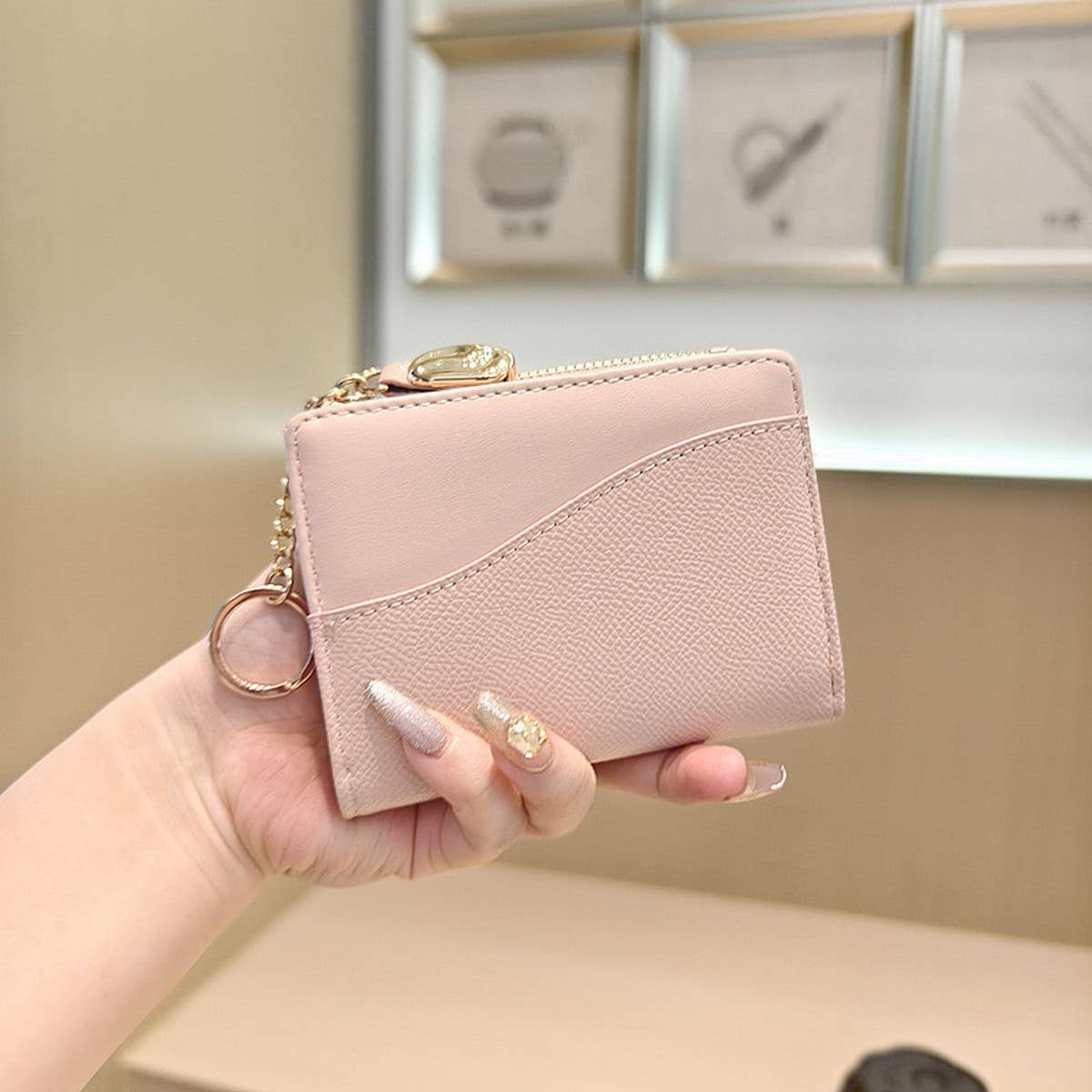 Minimalist Ins Style Bifold Wallet_Cwab06240