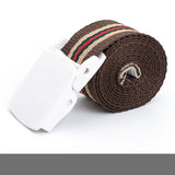 COLORFUL WOVEN SMOOTH BUCKLE CANVAS BELT_CWABE0685