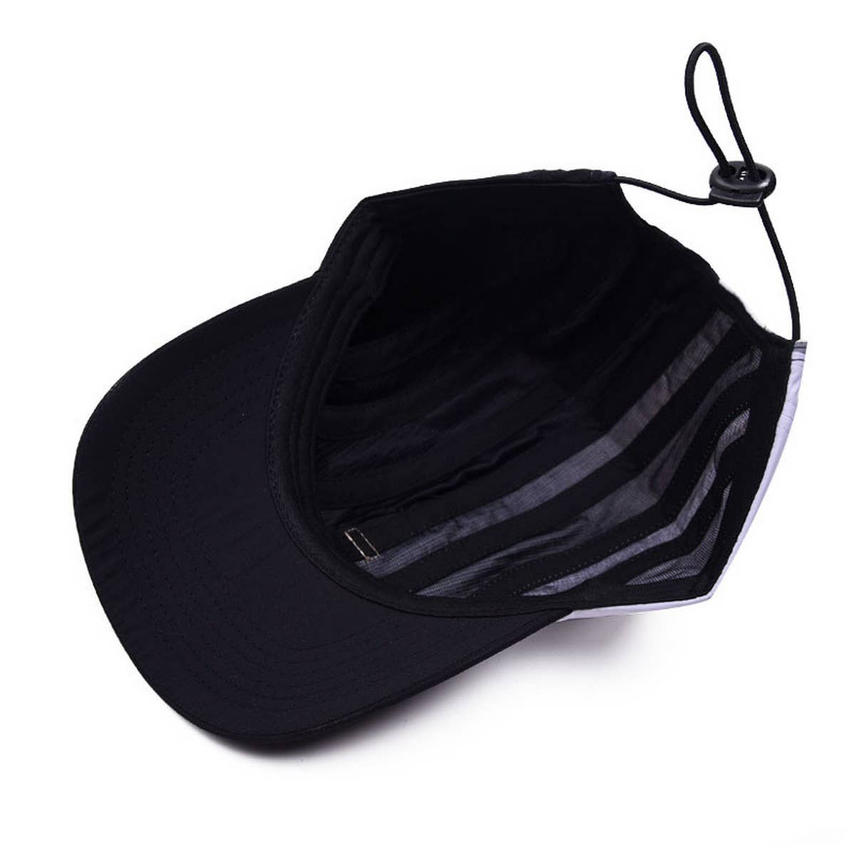 RAINBOW COLORBLOCK BASEBALL CAP FOR COUPLES CWAH1224