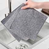 Cwmm8408_Non-Stick Silver Stainless Steel Dishwashing Cloth