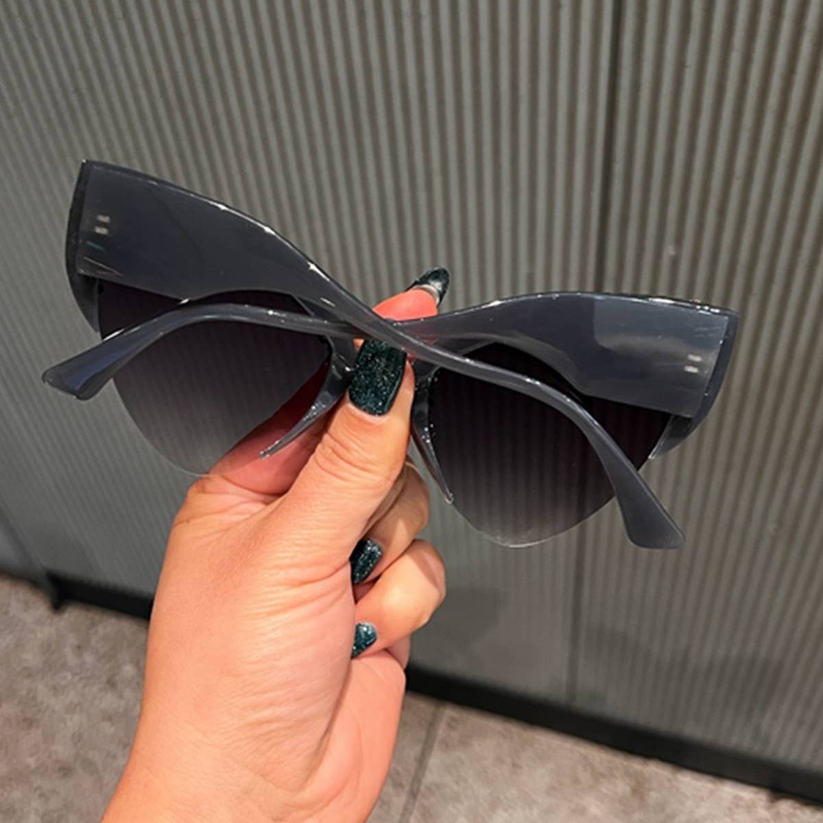 CAT EYE UV PROTECTION PERSONALIZED SUNGLASSES_CWASG0795