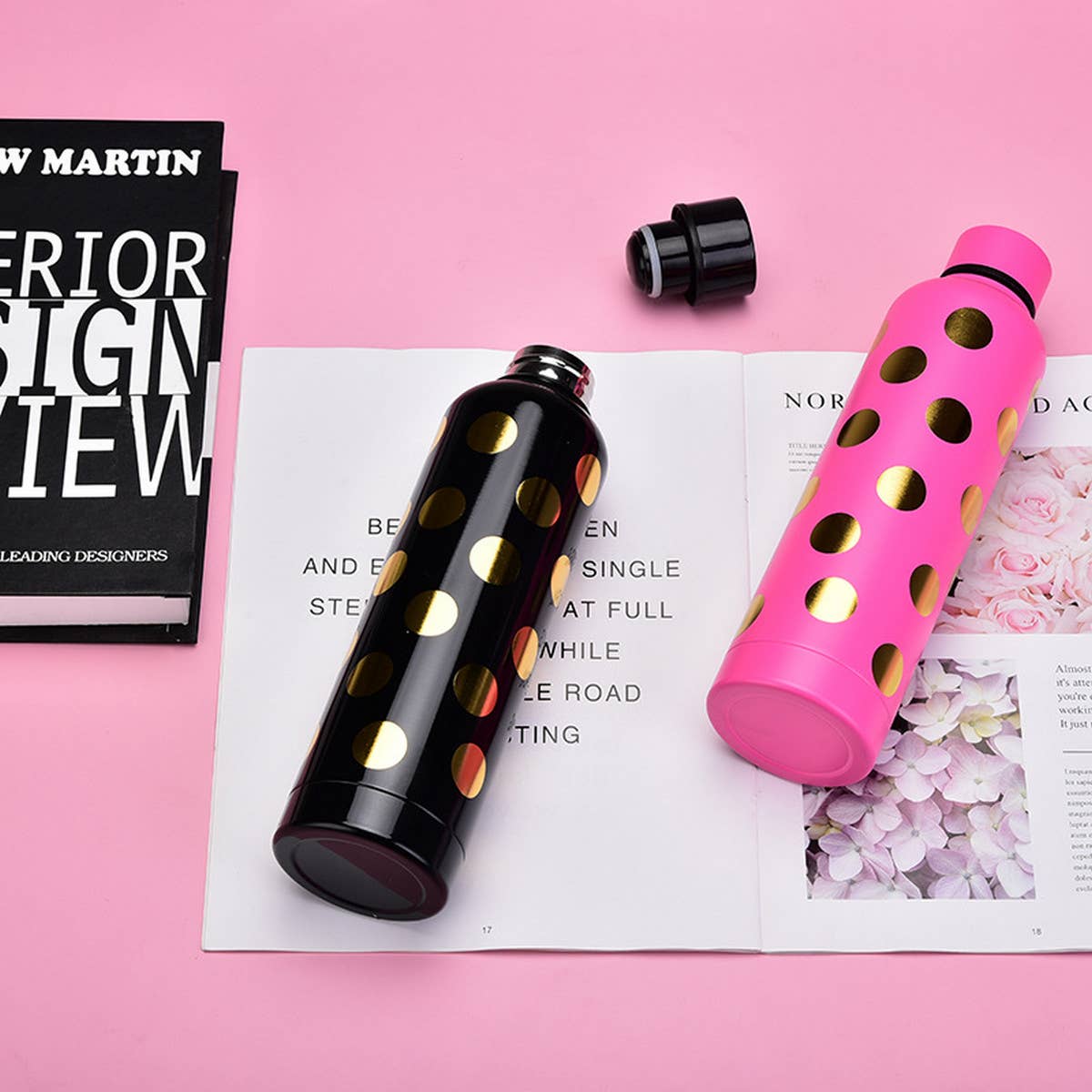 2024 NEW FASHION POLKA DOT THERMOS CUP_CWMM0992