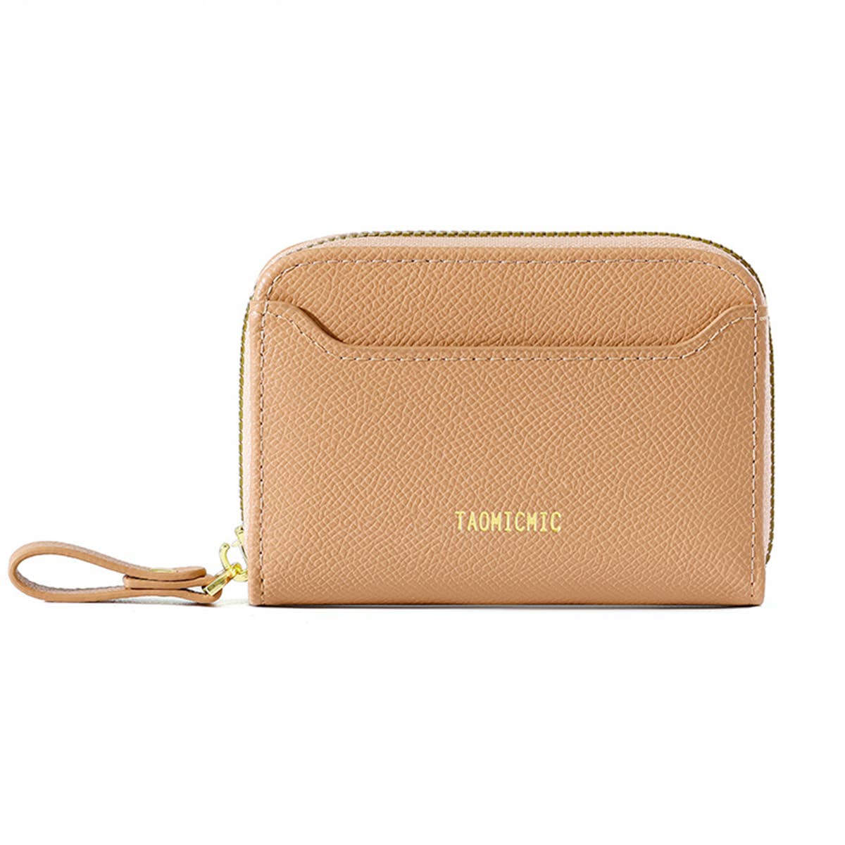 Cute Minimalist Large Capacity Zippered Wallet_Cwab1625