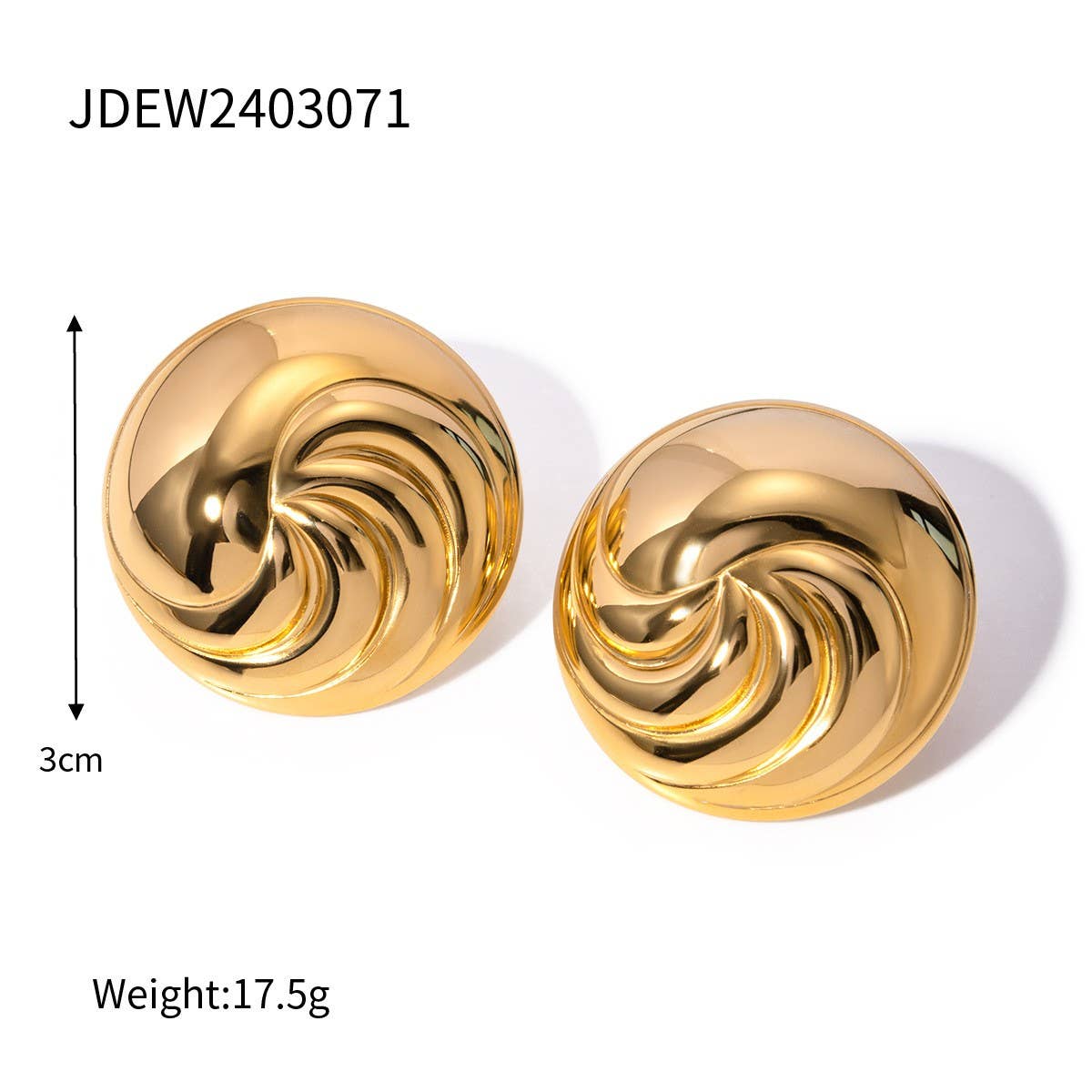 EUROPEAN AND AMERICAN SPIRAL VORTEX SHAPE EARRINGS_CWAJE1779