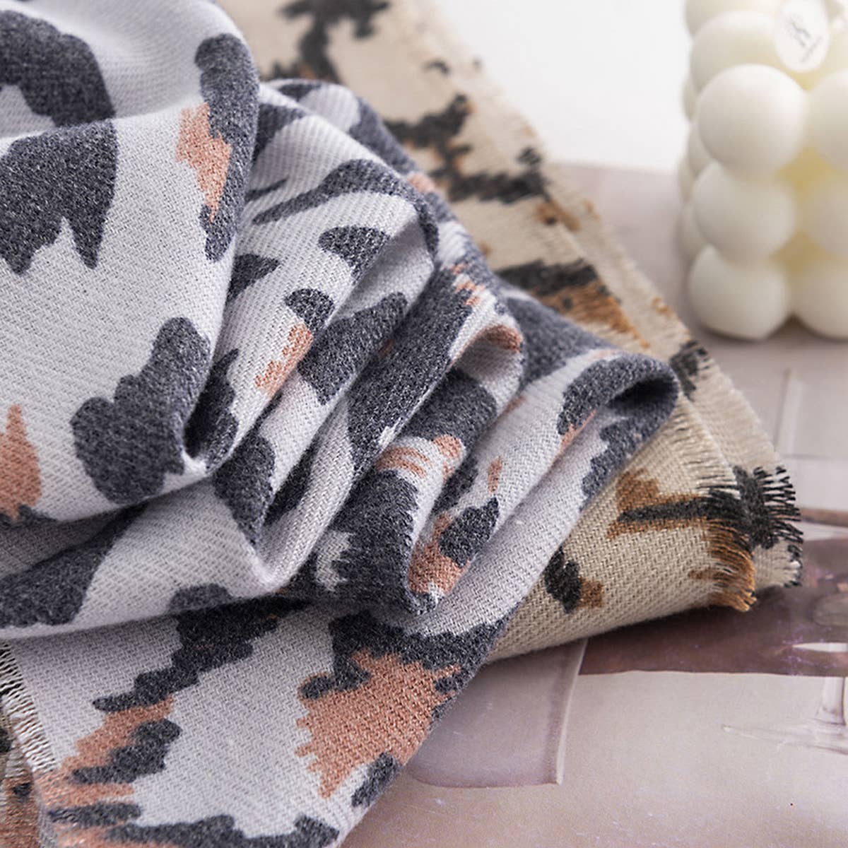 LEOPARD PRINT SCARF FOR WOMEN CHIC WINTER WARMTH_CWASC0468