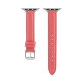IWATCH9 1SE WOMENS APPLE WATCH8 SLIM LEATHER STRAP_CWWW0073