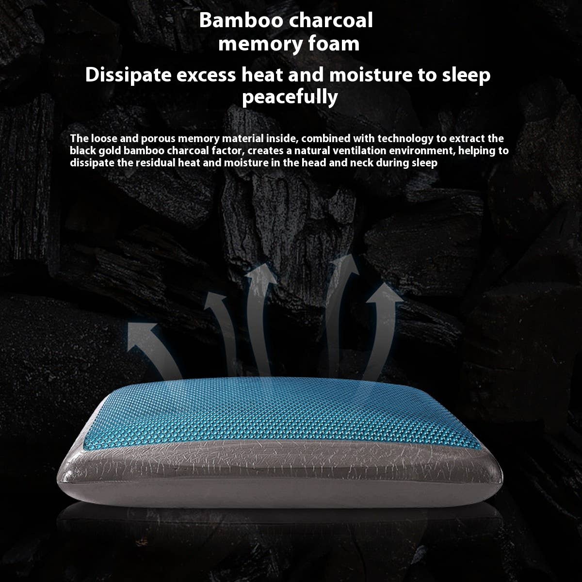 COOLING GEL MEMORY FOAM PILLOW SLOW REBOUND_CWMM8096