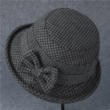AUTUMN AND WINTER WARM BOW HAT_CWAH1790