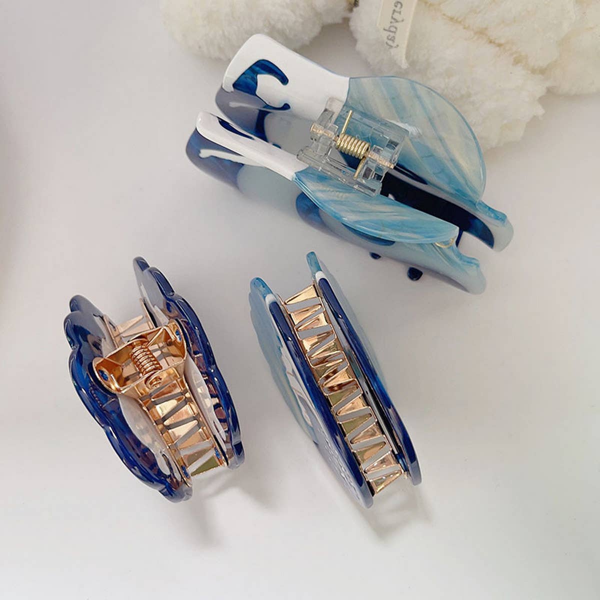 MERMAID PLANET HAIR CLAW DREAMY CUTE GIRL CLIP_CWAHA1339