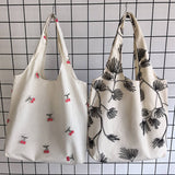 SUMMER EMBROIDERED ARTISTIC CANVAS BAG_CWAB2066