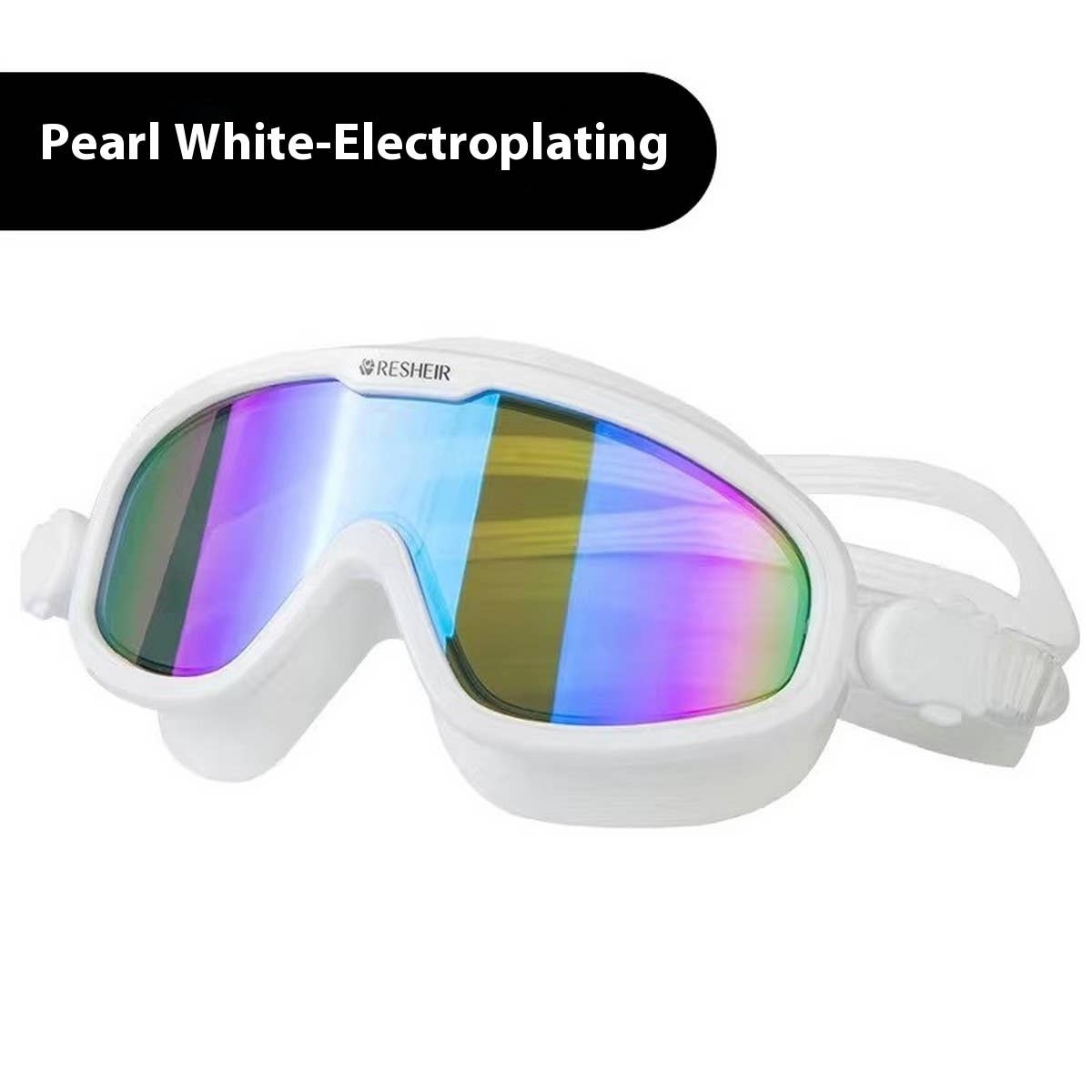 HD ANTI FOG LARGE FRAME SWIM GOGGLES FOR ADULTS_CWMM6629