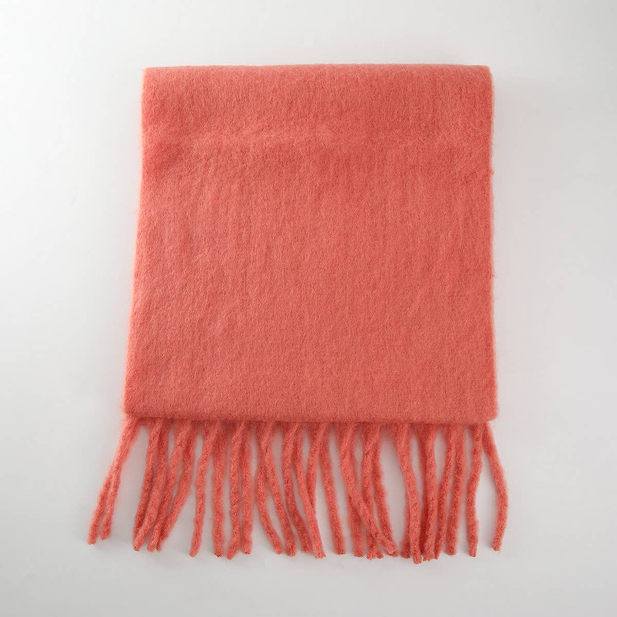 SOFT MOHAIR FEEL SCARF COZY WINTER WRAP_CWASC0323