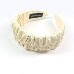 RETRO WIDE BRIMMED PLEATED HEADBAND_CWAHA0980