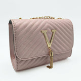 FASHIONABLE STRIPED EMBROIDERED SHOULDER BAG_CUAB0161
