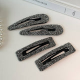 Acetate Side Hair Clip Elegant Duckbill Pin_Cwaha07901