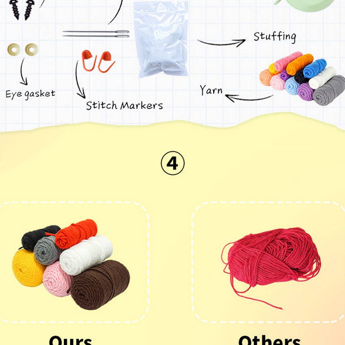 NEW PENGUIN DOLL ORNAMENT CROCHET MATERIAL PACK_CWMM0834