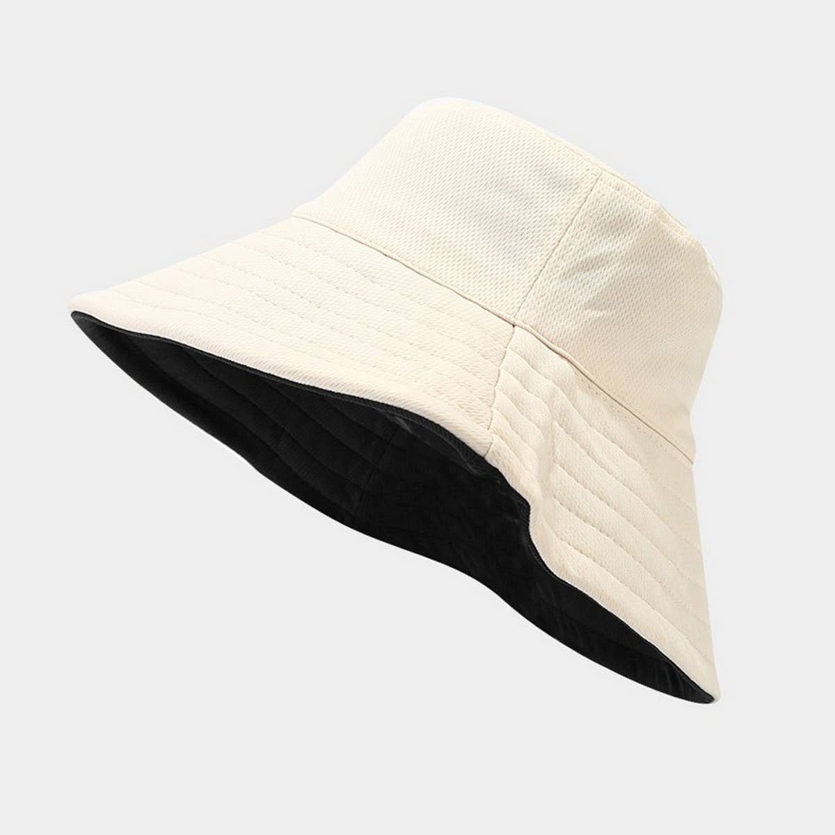 REVERSIBLE WIDE BRIM SUN HAT FOR WOMEN SPRING_CWAH3793