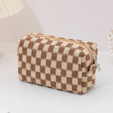 KNITTED LARGE CAPACITY COSMETIC BAG STORAGE BAG_CWAB1214