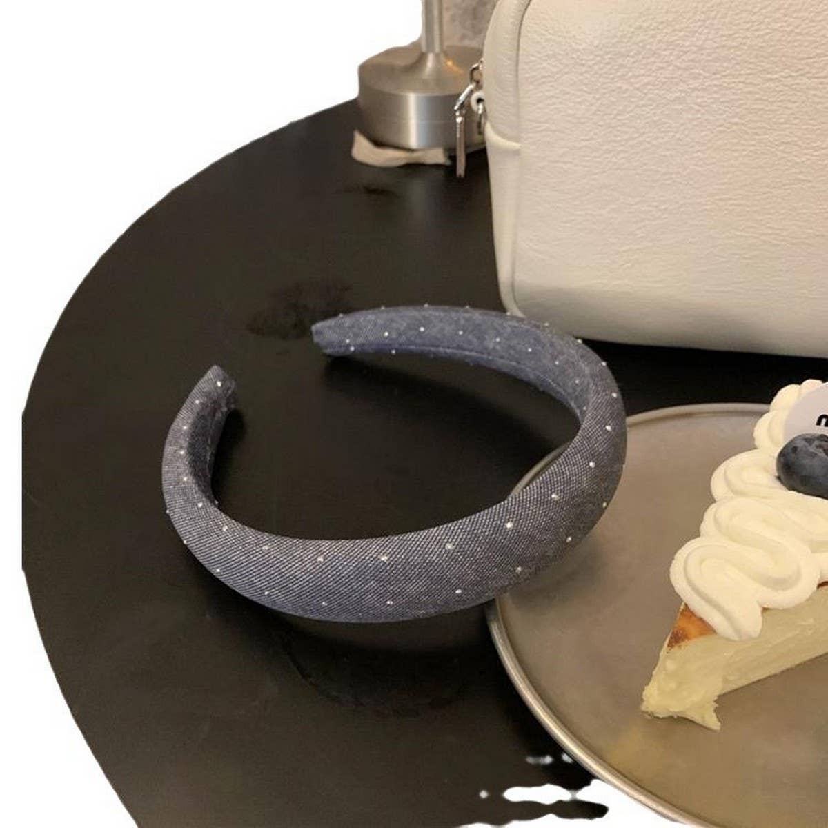 DIAMOND DENIM WIDE BRIM VERSATILE HEADBAND_CWAHA2385