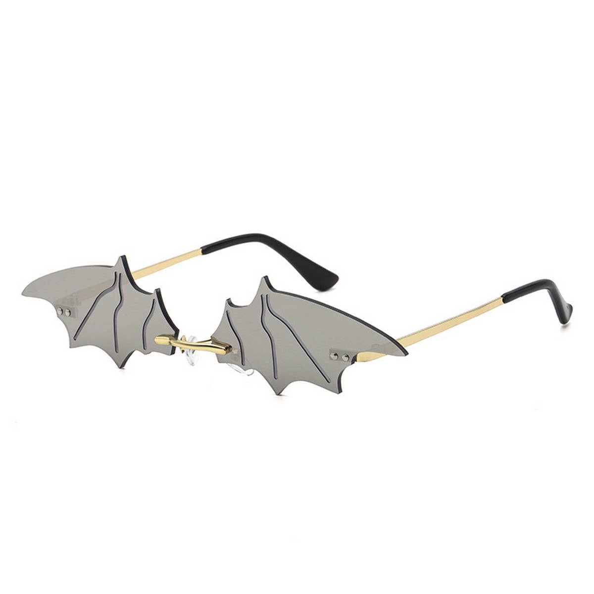 FUNNY BAT SUNGLASSES SMALL FRAME SUNGLASSES_CWASG0610