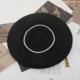 ELEGANT VINTAGE PEARL WARM BERET_CWAH1934