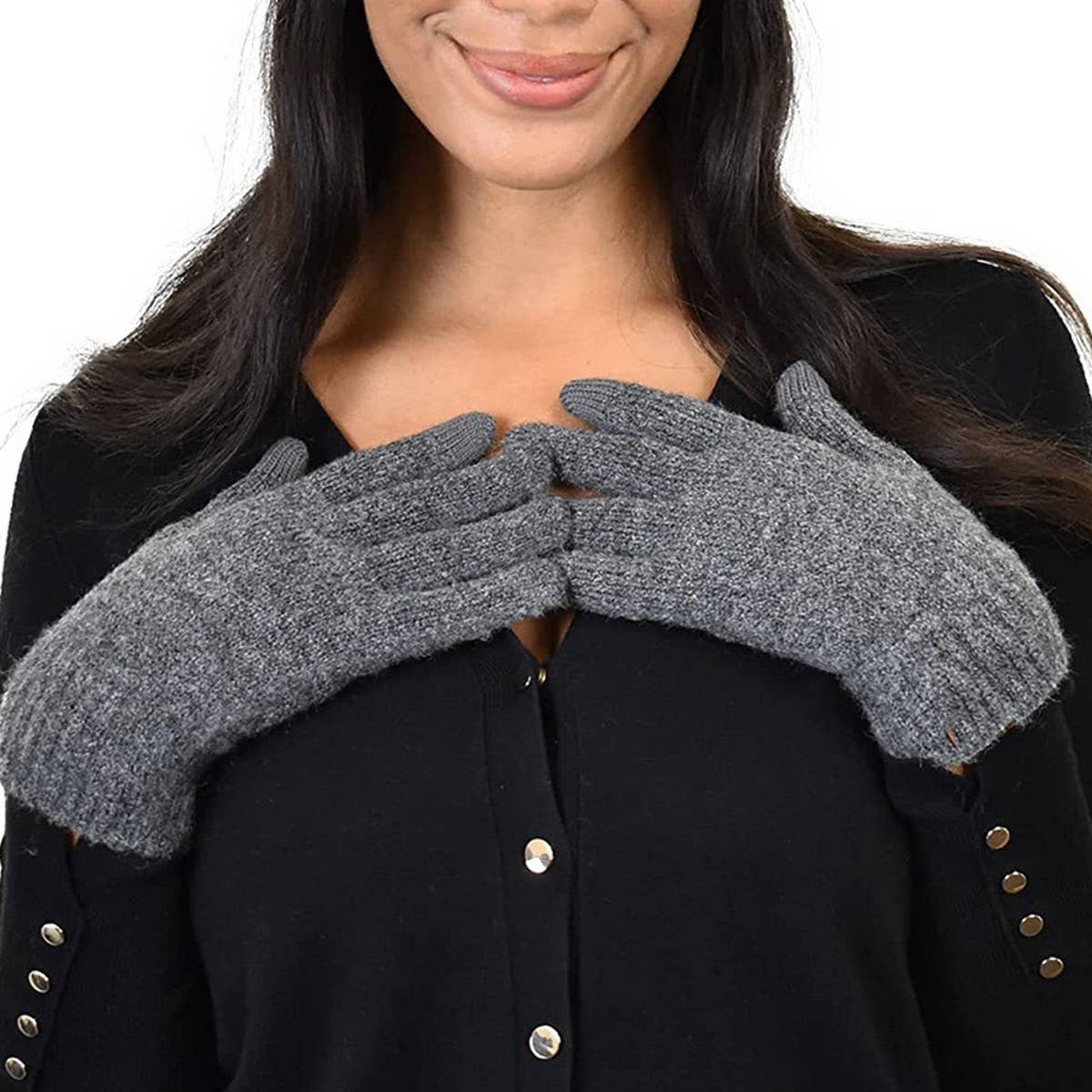 Winter Warm Outdoor Knitted Touchscreen Gloves_Cwag0385