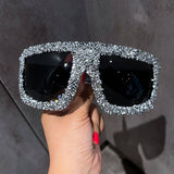LUXURY RHINESTONE TRENDY LARGE FRAME SUNGLASSES_CWASG0759