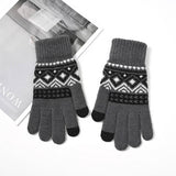 AUTUMN AND WINTER FIVE FINGER CYCLING WARM GLOVES_CWMM1490